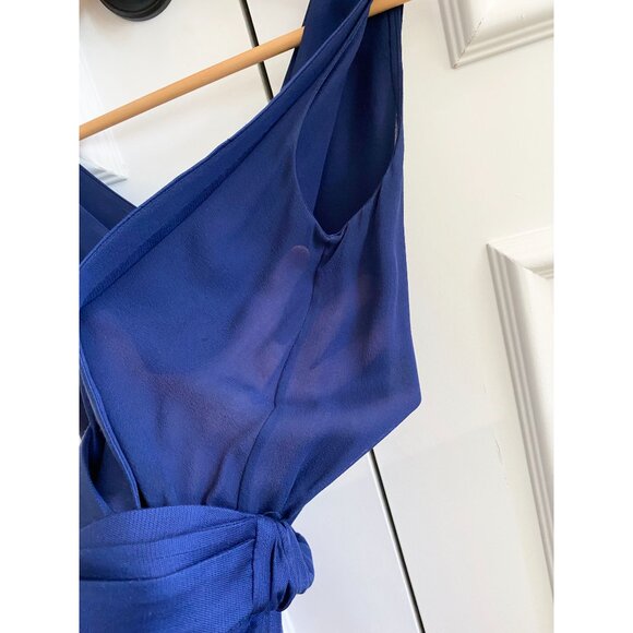 3.1 Phillip Lim Navy Silk Romper, size 0. - Picture 5 of 12